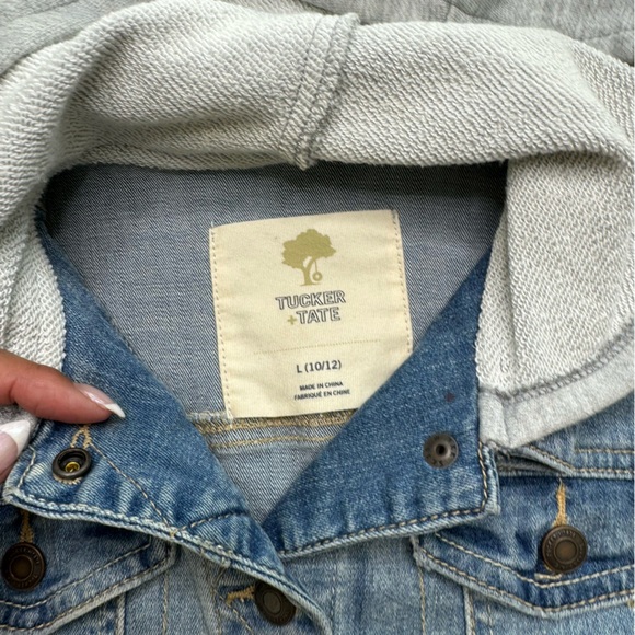 Girls Jacket Bundle LAKERS & TUCKER TATE JEAN JACKET size 10 - Picture 3 of 14